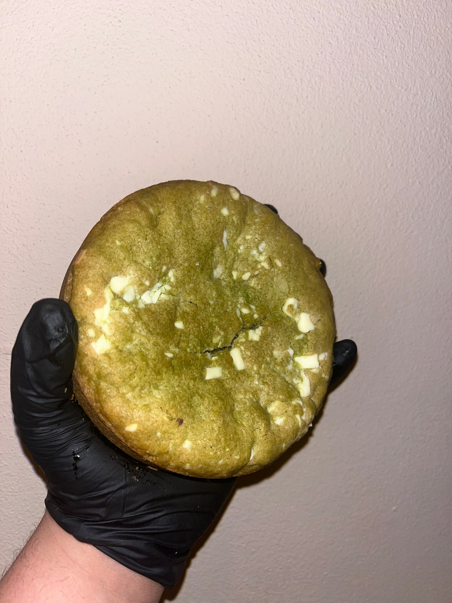 Matcha White Chocolate Deep Dish Cookie