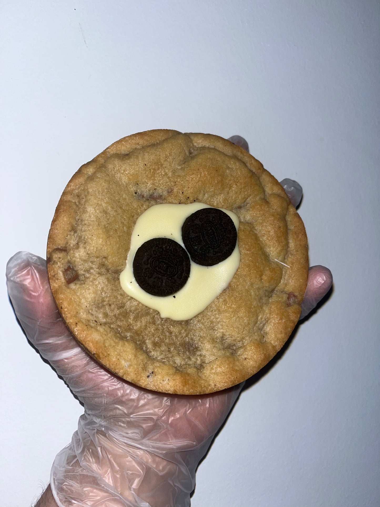 White Chocolate Oreo Deep Dish Cookie